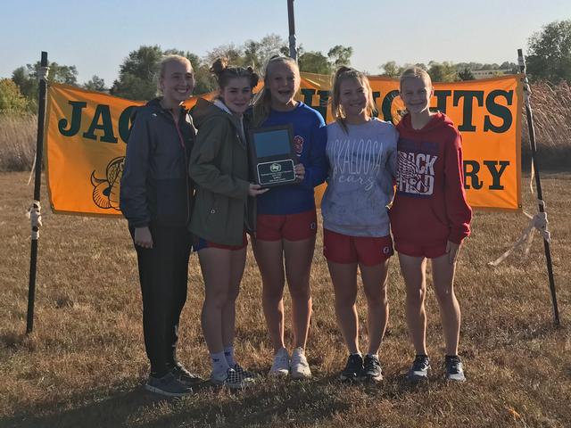 Oskaloosa Girls Cross Country Team