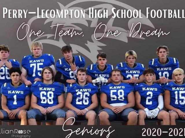 Perry Lecompton Football Seniors