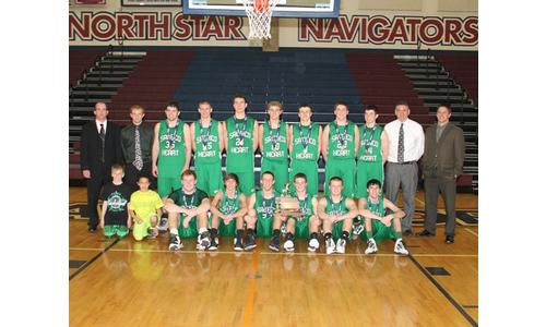 Falls City Sacred Heart Boys Finish Third at State Tournament