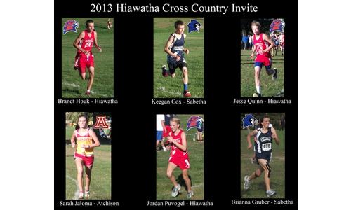 Hiawatha & Sabetha Teams Take First & Second in both Boys & Girls Competitions at the Hiawatha CC Invite