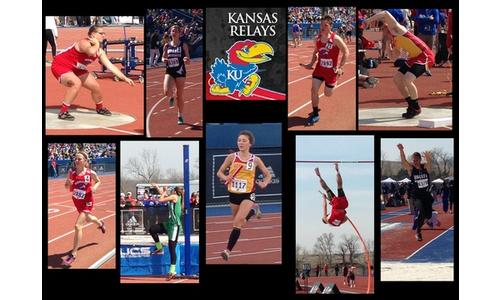 Kanzaland Area High School Track Athletes Compete at KU Relays