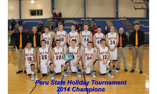Falls City Tiger Boys Win Peru State Holiday Tournament