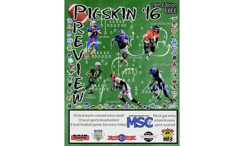 2016 Pigskin Preview Football Magazine is Here -- List of Locations