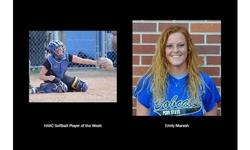Peru State's Maresh Named HAAC Player of the Week