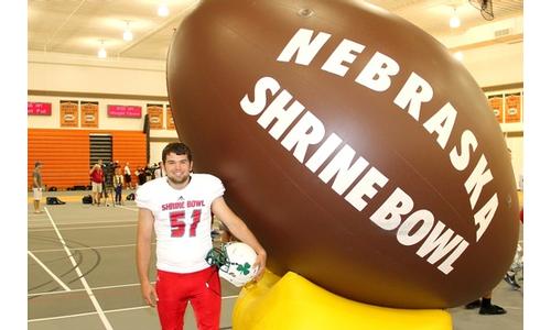 Falls City Sacred Heart Grad to Play in Shrine Bowl