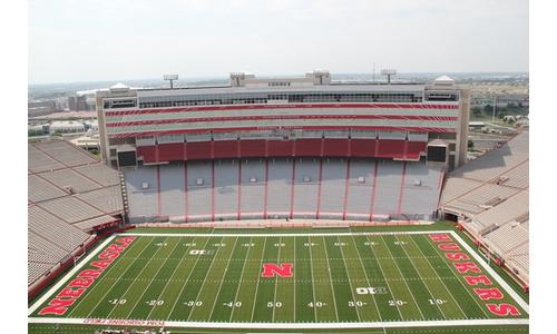 Ribbon Cut On Memorial Stadium Addition in Lincoln
