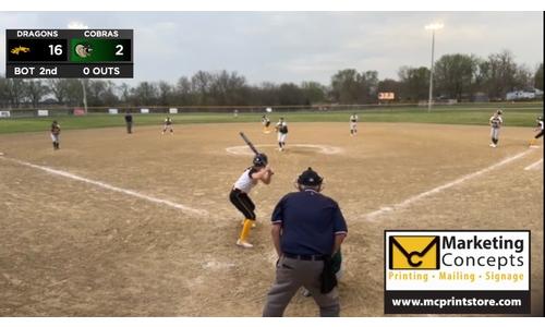 Valley Fall Dragons Swoop in and Sweep the Softball Doubleheader Versus the Jackson Heights Cobras