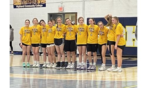 Girls: Team Gold holds off Team Navy to win Northeast Kansas All-Star Game