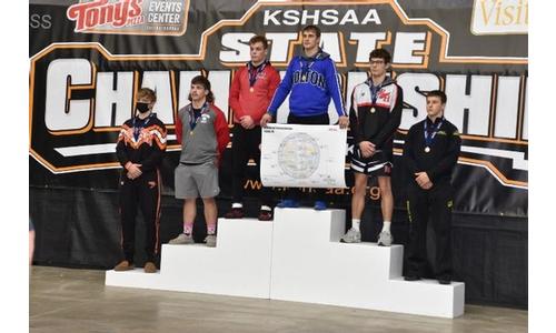 Tannahill Leads Area Performances at State Wrestling