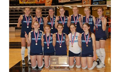 B&B Lady Falcons Three-Peat as 1A-DII State Volleyball Champs