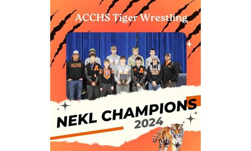 ACCHS Boys Wrestling Captures NEKL Title