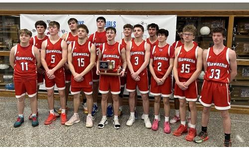 Hiawatha Boys Post Third Place Finish at Thunder Classic