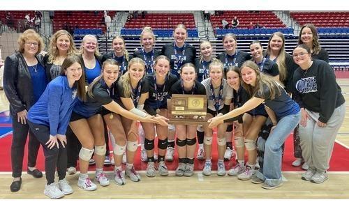 Silver Lake Tops Holton in the Class 3A State Volleyball Championship in Hutchinson