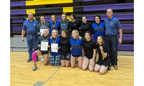 Holton Lady Mat Cats Place 2nd at Spring Hill Invite
