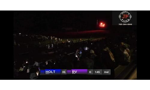 Holton Plays Lights Out at Royal Valley