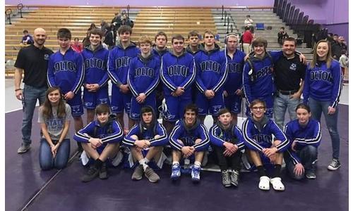 Holton Captures Fourth Straight Big 7 League Wrestling Title