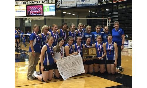 Axtell Eagles Volleyball Soars To New Heights Winning First Ever State Title