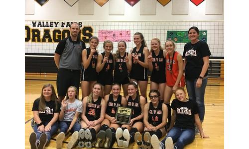 Centralia Volleyball Wins Valley Falls Invitational