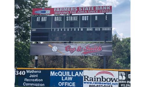 Wathena Renames Baseball Field in Honor of Long-Time Coaches