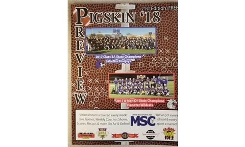 2018 Pigskin Preview Magazine is Here - List of Locations
