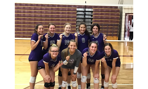 Royal Valley Volleyball Overcomes First Loss to Claim Silver Lake Tournament Championship