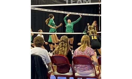 Jefferson County North Volleyball Drops First Match in Pool Play at 2A State Tournament