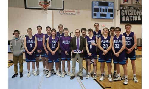 Nemaha Central Boys Basketball Coach Jon Thomas Secures Career Win #500