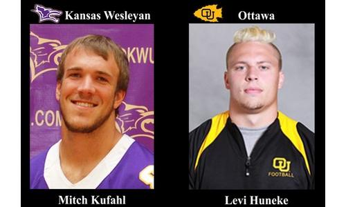 Former Onaga & Sabetha Athletes Selected to Preseason All-KCAC Football Team