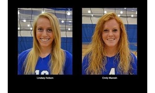 Peru State Volleyball Players Honored