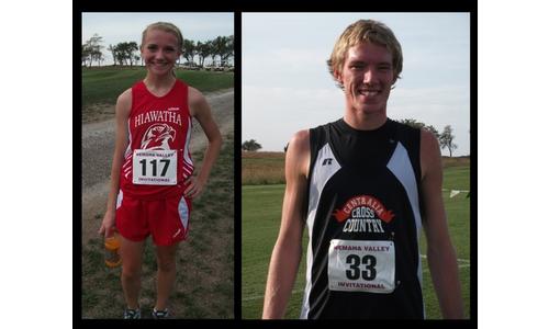 Hiawatha's Puvogel & Centralia's Koch Win Nemaha Valley CC Invite