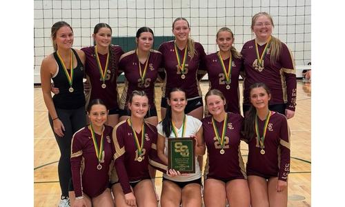 Silver Lake Volleyball Opens Season with Tournament Win at Salina South