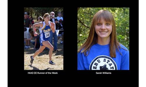 Peru States Williams Earns Cross Country Honor
