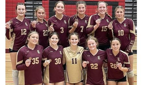 Nemaha Central and Silver Lake Volleyball Finish Top Three at Marysville