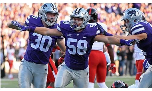 Former Holton Wildcat Trent Tanking Selected as a Captain for K-State Football