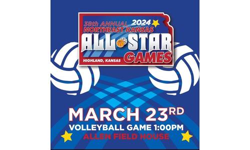 Navy Team Tops Gold Team in NEK All-Star Volleyball Game