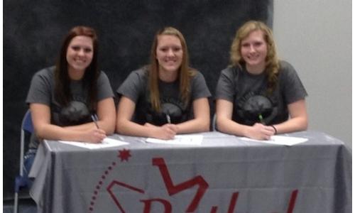 Pair of Highland Scotties Volleyball Players From Area in McKayla Brezina & Ashley Dishon Sign with Bethel College