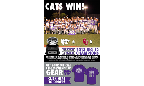 Kansas State Baseball Wins Big 12 Championship