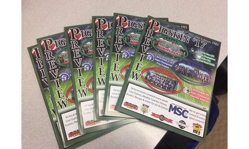 2017 Pigskin Preview Football Magazine is Here -- List of Locations