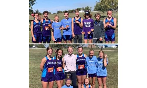 Nemaha Central Cross Country Place 1st and 2nd at Centralia
